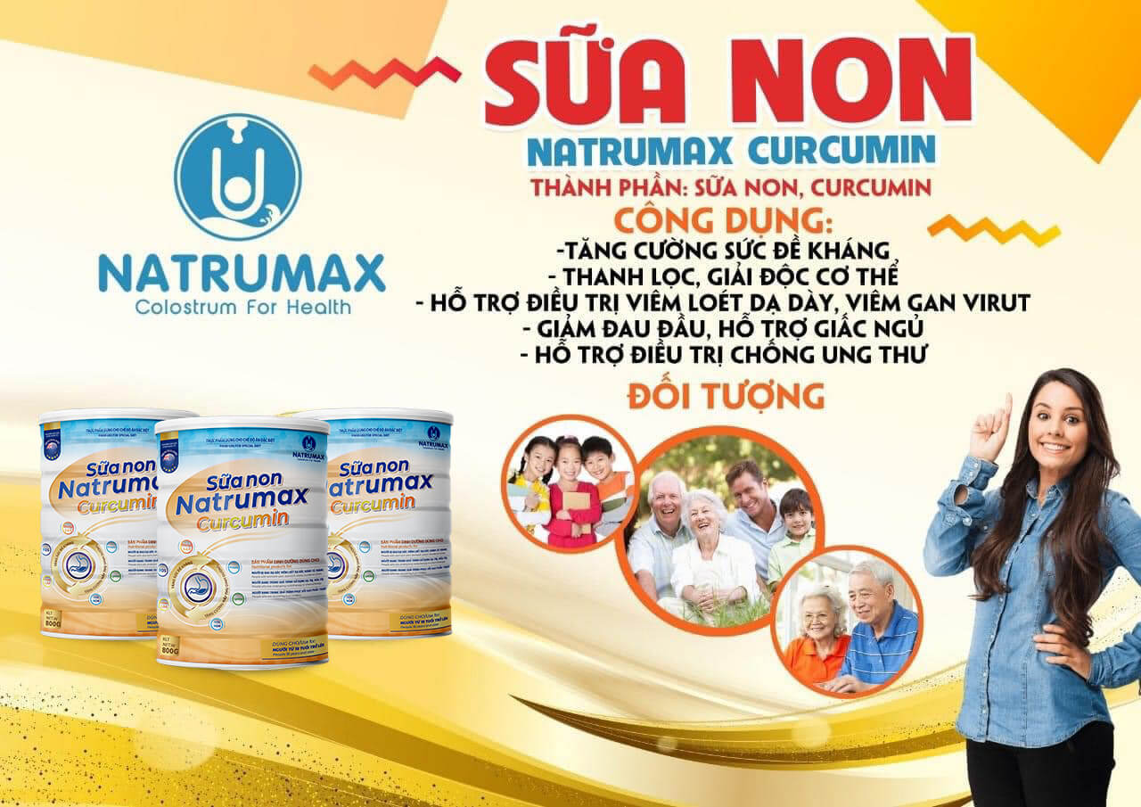 Sữa non natrumax curcumin