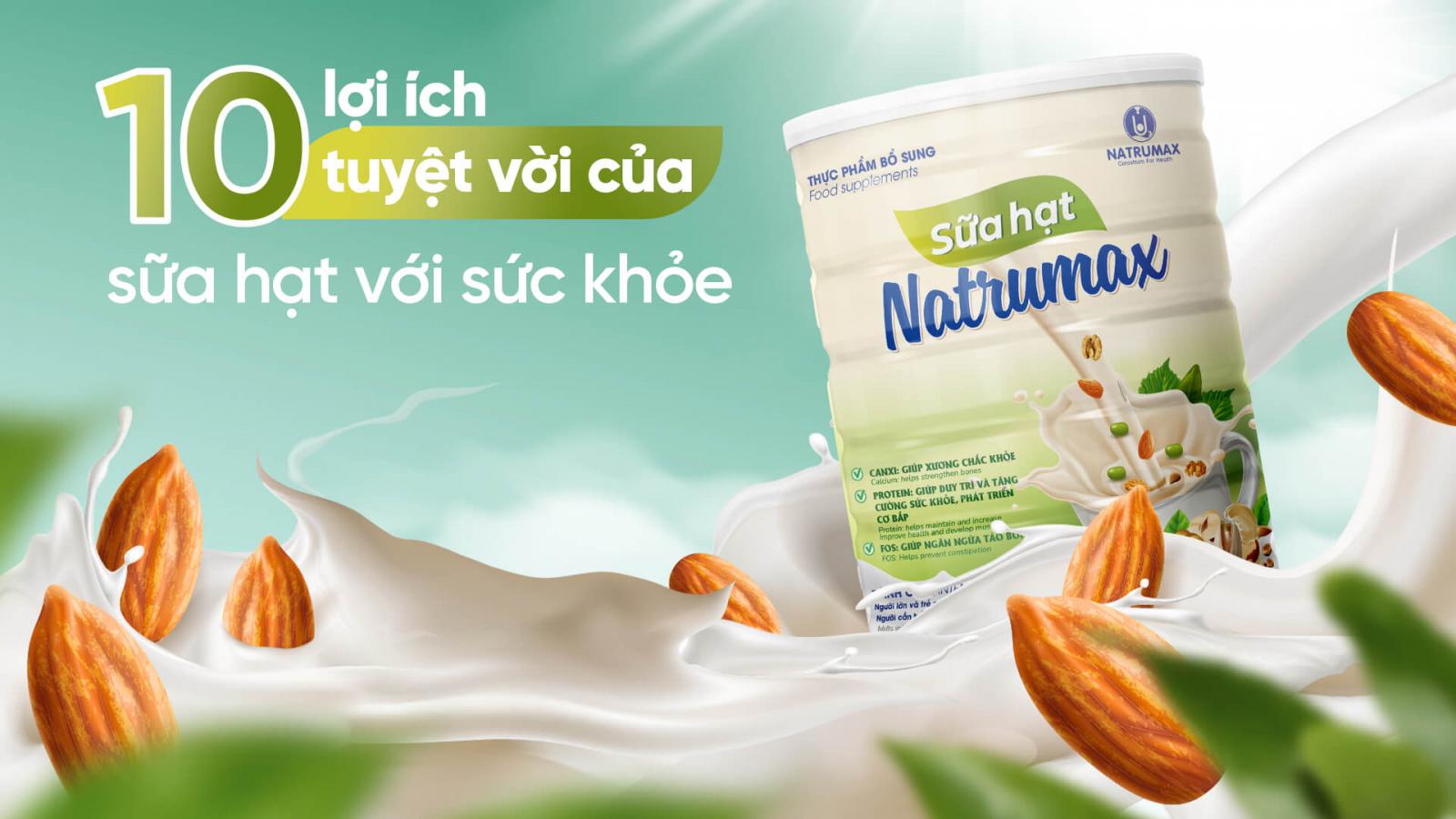 Thành phần của sữa hạt Natrumax