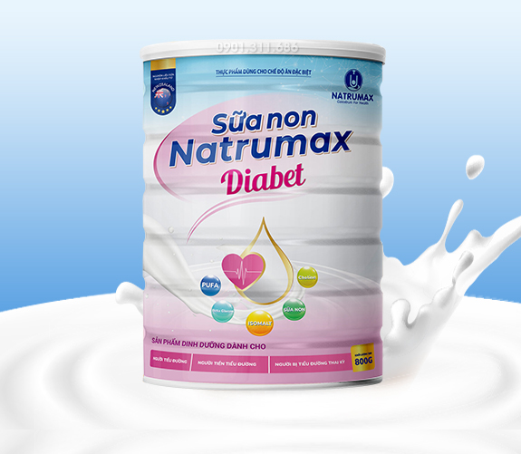 Sữa non Natrumax Diabet tốt nhất dành cho người tiểu đường