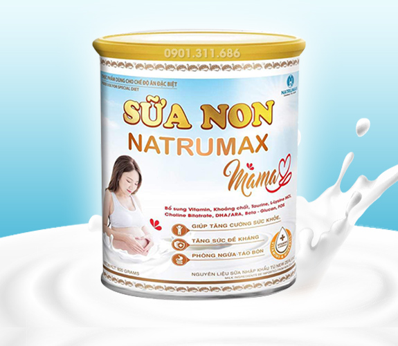 Sữa non Natrumax Mama tốt nhất dành cho bà bầu