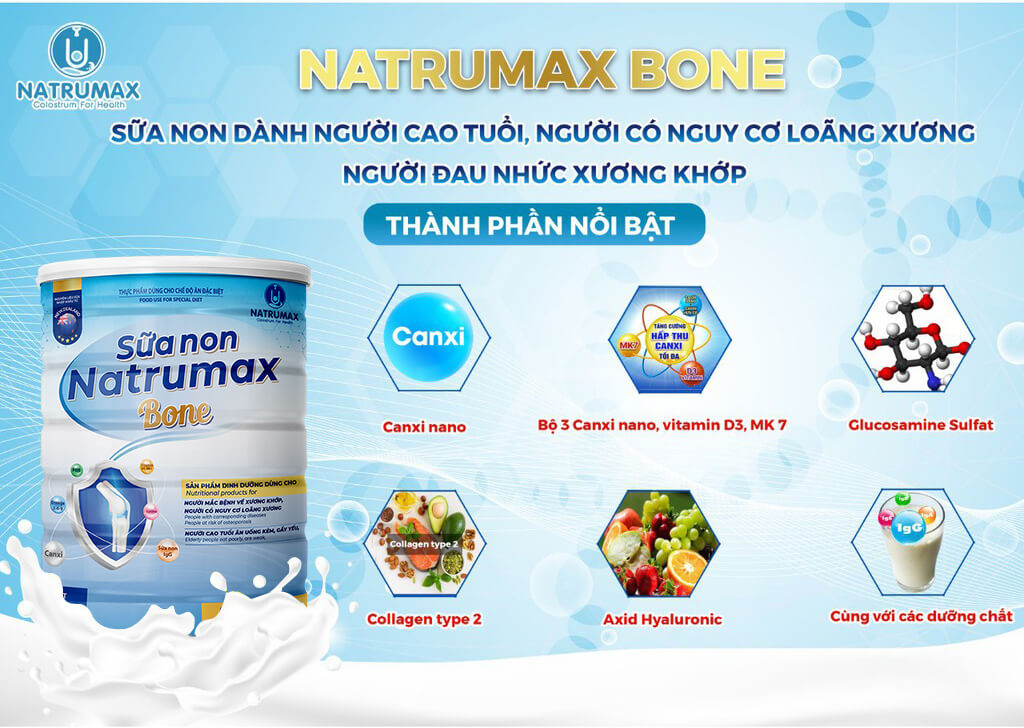 sữa non cao cấp Natrumax Bone
